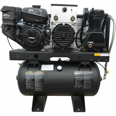 INDUSTRIAL GOLD 30Gal. Horiz., 16Cfm@175Psi 5000W Generator, 110V/240V, Ci14Gek33-Gw CI14GEK33-GW